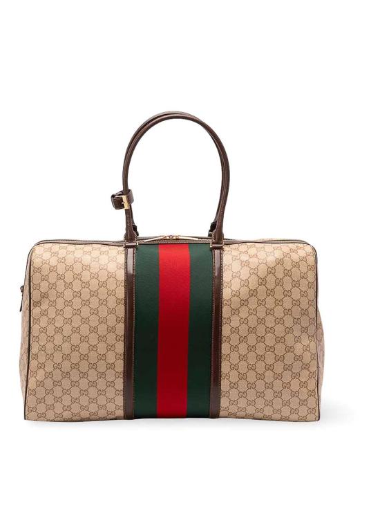 26FW 구찌 웹 미디엄 GG 더플백 875059FAF798547 Beige