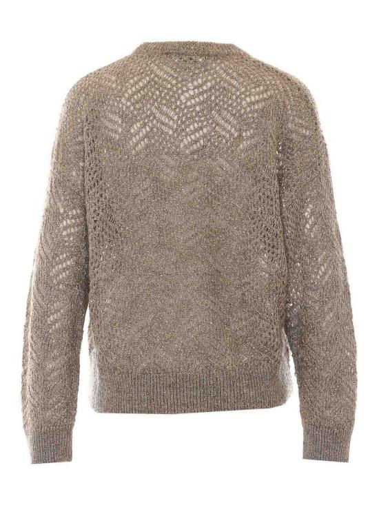 26FW 브루넬로 쿠치넬리 탑 MRG562500CQC50 Grey - BRUNELLO CUCINELLI