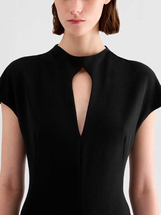 26FW 질샌더 미디 스커트 J02CT0640J40356001 Black - JIL SANDER
