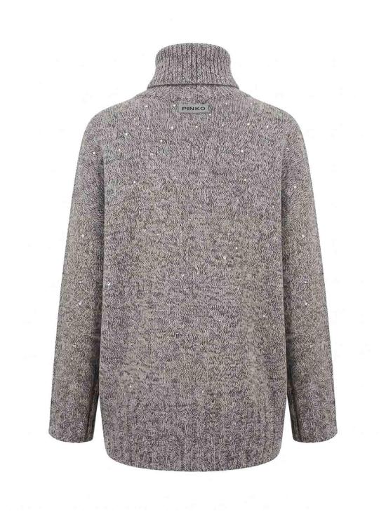 26FW 핑코 터틀넥 107337A3GDZK4 White - PINKO
