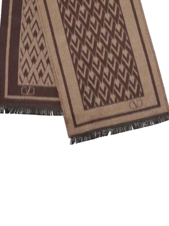 26FW 발렌티노 가라바니 머플러/스카프 EN00GHBSO64 BROWN - VALENTINO GARAVANI