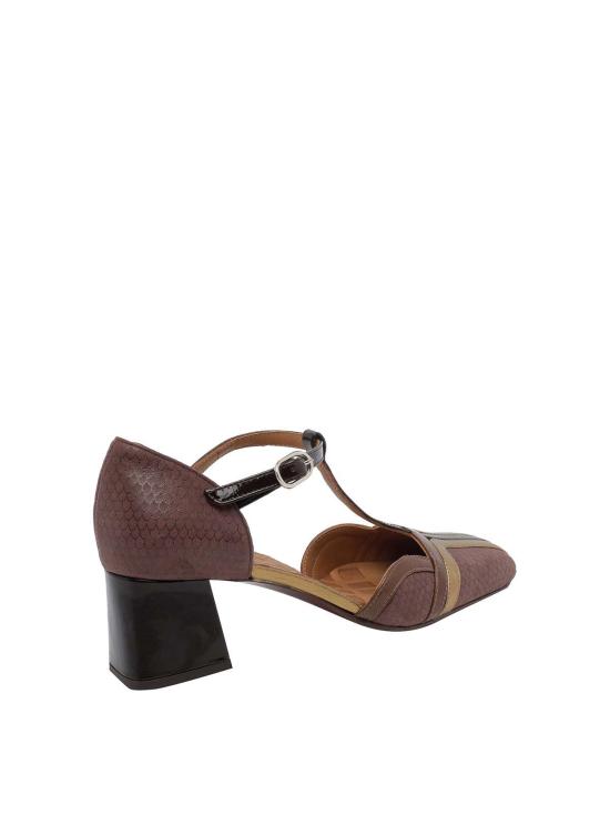 26FW 치에 미하라 힐/펌프스 VOLAI49KAZARCASTANO BROWN - CHIE MIHARA