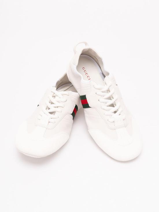 26FW 구찌 블론디 레이스업 스니커즈 874883AAGY39049 WHITE - GUCCI