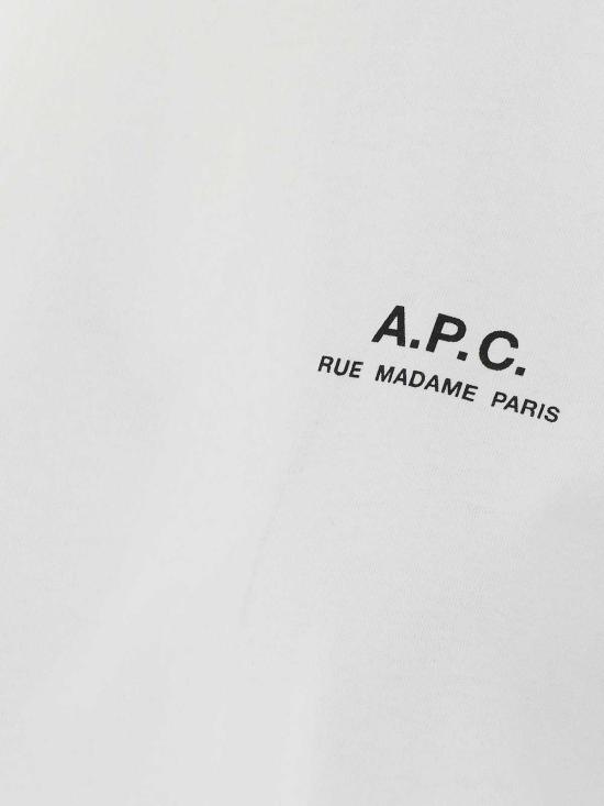 26FW 아페쎄 반팔 티셔츠 COHBSF26626AAC White - A.P.C.