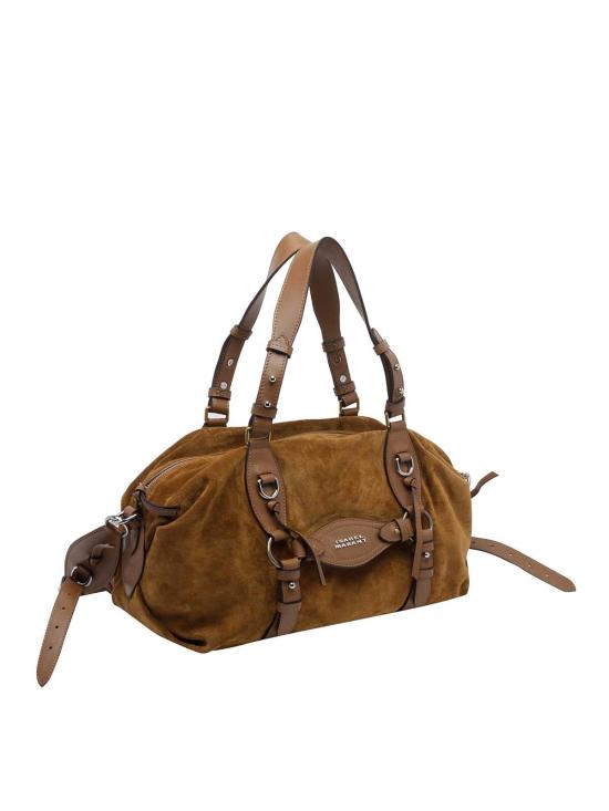 26FW 이자벨마랑 틸파 레더 앤 스웨이드 카프스킨 핸드백 PP0507FAD2C28M50CO BROWN - ISABEL MARANT