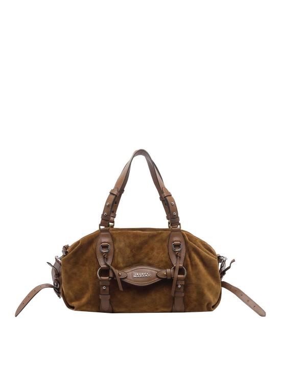 26FW 이자벨마랑 틸파 레더 앤 스웨이드 카프스킨 핸드백 PP0507FAD2C28M50CO BROWN