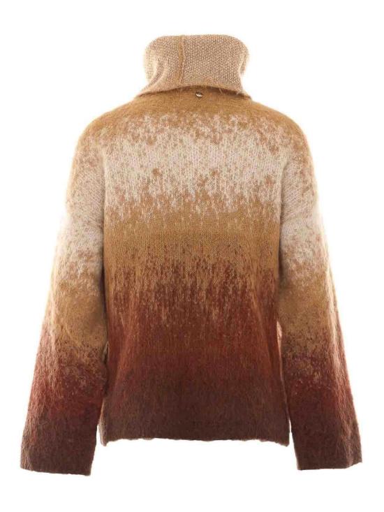 26FW 리우조 탑 WF6426MA58PL9460 Brown - LIU JO