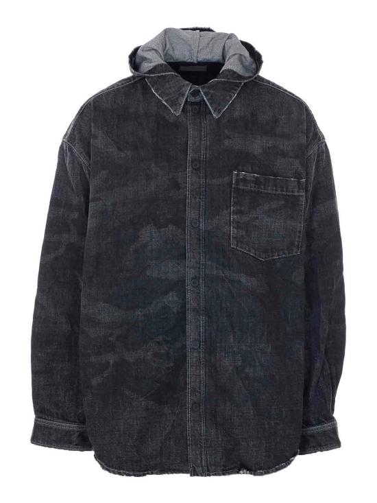 26SS 발렌시아가 패딩 857178TTWA64864 Black