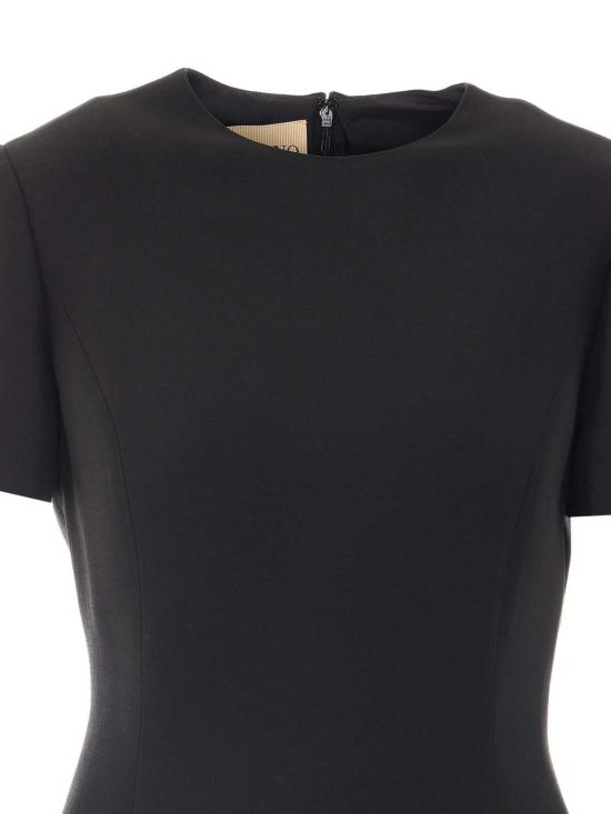 26FW 발렌티노 가라바니 미디 스커트 VAL071CF0NO Black - VALENTINO GARAVANI