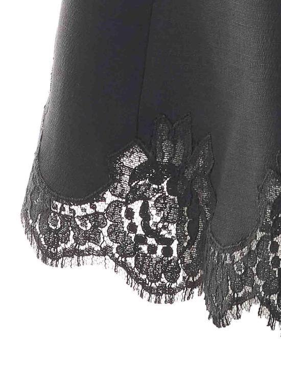 26FW 발렌티노 가라바니 미디 스커트 VAL071CF0NO Black - VALENTINO GARAVANI