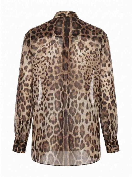 26FW 돌체앤가바나 셔츠 F5T27TIS1DYHY13M Brown - DOLCE & GABBANA