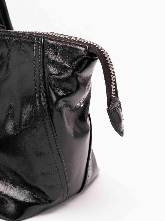 26FW 미우미우 샤이니 레더 백 5BA3352A44VOOOF0002 BLACK - MIU MIU