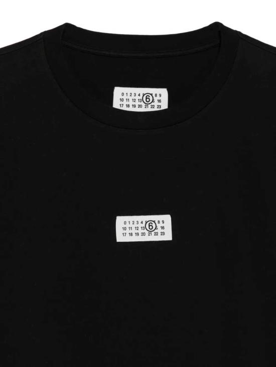 26FW MM6 메종마르지엘라 반팔 티셔츠 SH0GC0071M20258 900 BLACK - MM6 MAISON MARGIELA