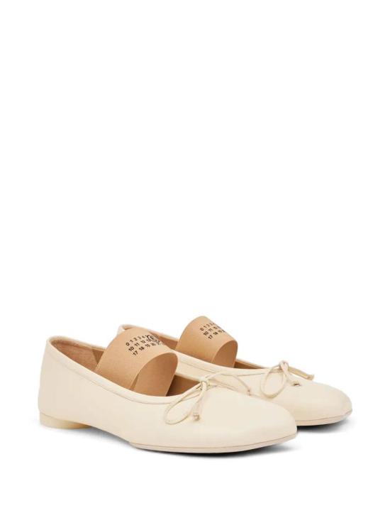 26FW MM6 메종마르지엘라 아나토믹 뉴메릭 발레리나 플랫 슈즈 S59WZ0099P3628 T2024 NAVAJO - MM6 MAISON MARGIELA