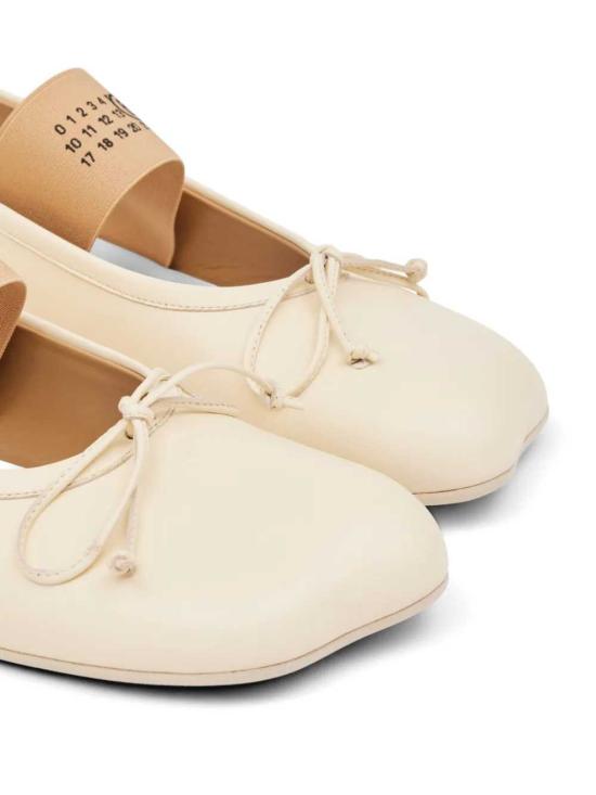 26FW MM6 메종마르지엘라 아나토믹 뉴메릭 발레리나 플랫 슈즈 S59WZ0099P3628 T2024 NAVAJO - MM6 MAISON MARGIELA
