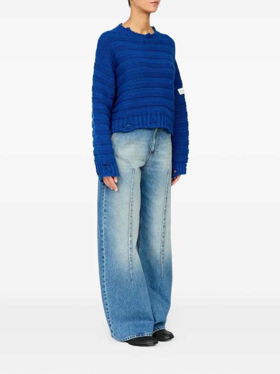 26FW MM6 메종마르지엘라 스웨터 S52HL0031M13040 483 BLUE - MM6 MAISON MARGIELA