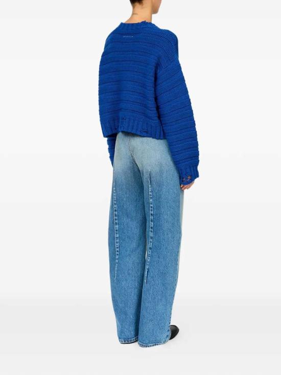 26FW MM6 메종마르지엘라 스웨터 S52HL0031M13040 483 BLUE - MM6 MAISON MARGIELA