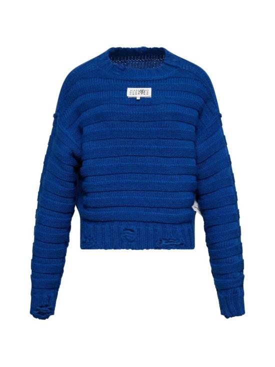 26FW MM6 메종마르지엘라 스웨터 S52HL0031M13040 483 BLUE
