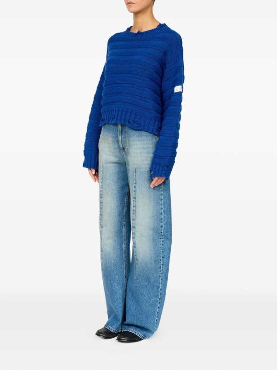 26FW MM6 메종마르지엘라 스웨터 S52HL0031M13040 483 BLUE - MM6 MAISON MARGIELA