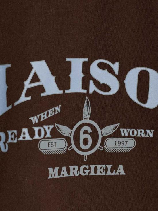 26FW MM6 메종마르지엘라 반팔 티셔츠 SH0GC0075M20050 142 BROWN - MM6 MAISON MARGIELA