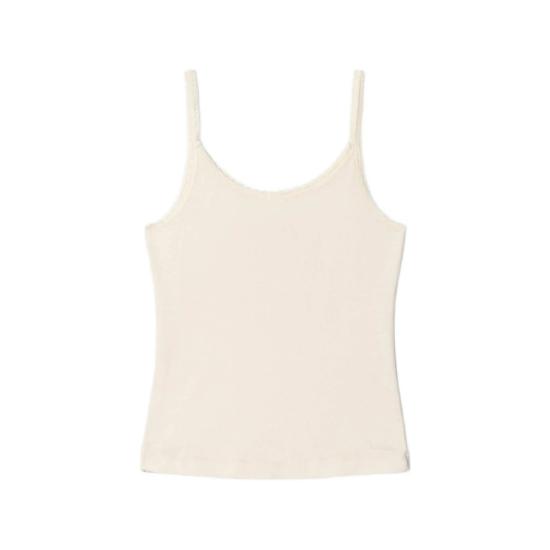 26FW 리던 민소매 티셔츠 024R 02WLST04 VIWHI NEUTRALS - RE/DONE