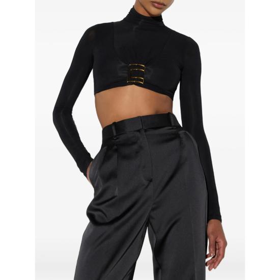 26FW 엘리자베타프랜치 라운지 웨어 BO05567E2 110 BLACK - ELISABETTA FRANCHI