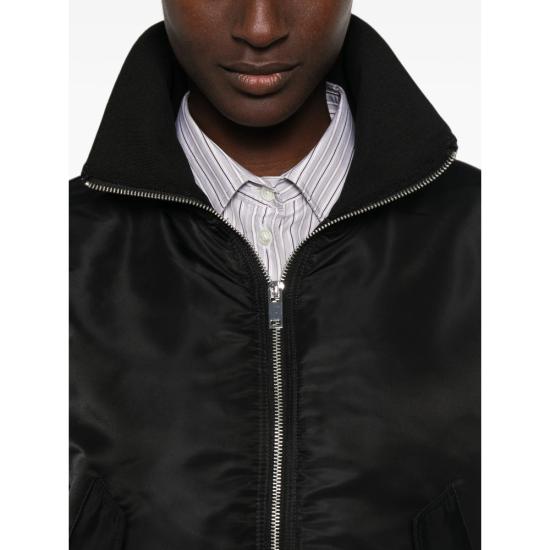 26FW 더프랭키샵 봄버 자켓 STORMCROPPED BLACK - THE FRANKIE SHOP