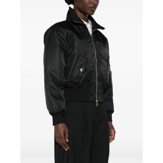 26FW 더프랭키샵 봄버 자켓 STORMCROPPED BLACK - THE FRANKIE SHOP