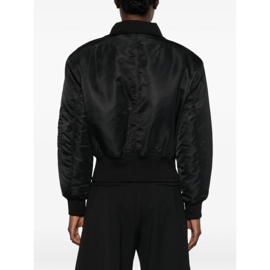 26FW 더프랭키샵 봄버 자켓 STORMCROPPED BLACK - THE FRANKIE SHOP