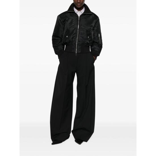 26FW 더프랭키샵 봄버 자켓 STORMCROPPED BLACK - THE FRANKIE SHOP
