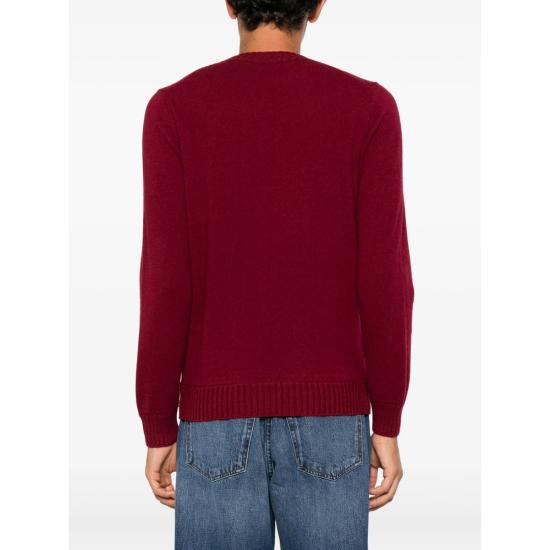 26FW 마가찌노 리캄비 니트웨어 80 GIROCOLLO 23281 RED - MAGAZZINO RICAMBI
