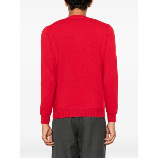 26FW 마가찌노 리캄비 니트웨어 80 GIROCOLLO 40063 RED - MAGAZZINO RICAMBI