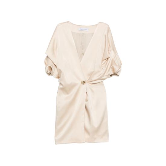 26FW 라쿠엘 디니즈 원피스 5S03071 NUZ0001 00018 NEUTRALS