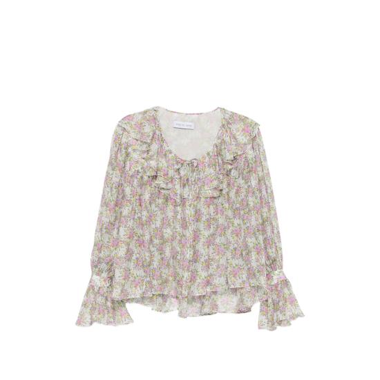 26FW 라쿠엘 디니즈 블라우스 6003047 NSS0019 33001 WHITE