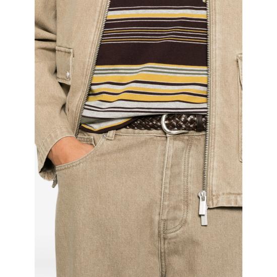 26FW 드롤드무슈 데님 팬츠 L BP199 CO307 KAKI NEUTRALS - DROLE DE MONSIEUR