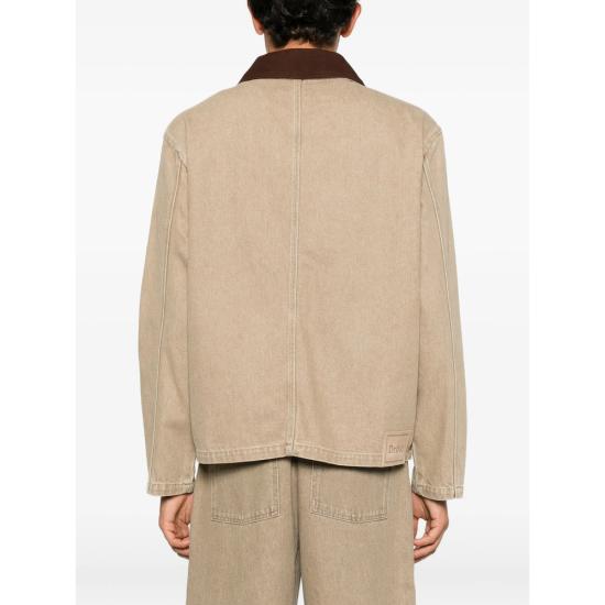 26FW 드롤드무슈 데님 자켓 L JT258 CO307 KAKI NEUTRALS - DROLE DE MONSIEUR