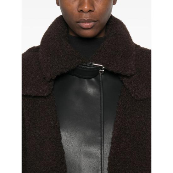 26FW 스포트막스 자켓 SPXFILTRO 269F 003 BROWN BLACK - SPORTMAX