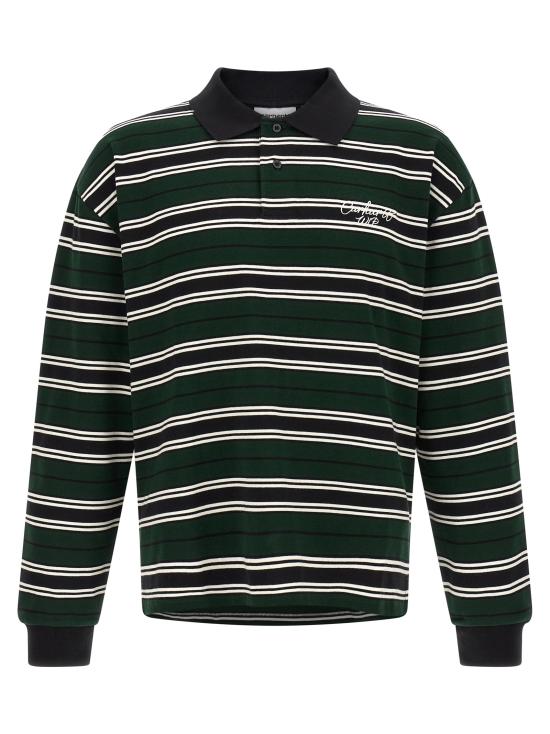 26FW 칼하트 WIP 폴로 티셔츠 I0371173UWXX Green