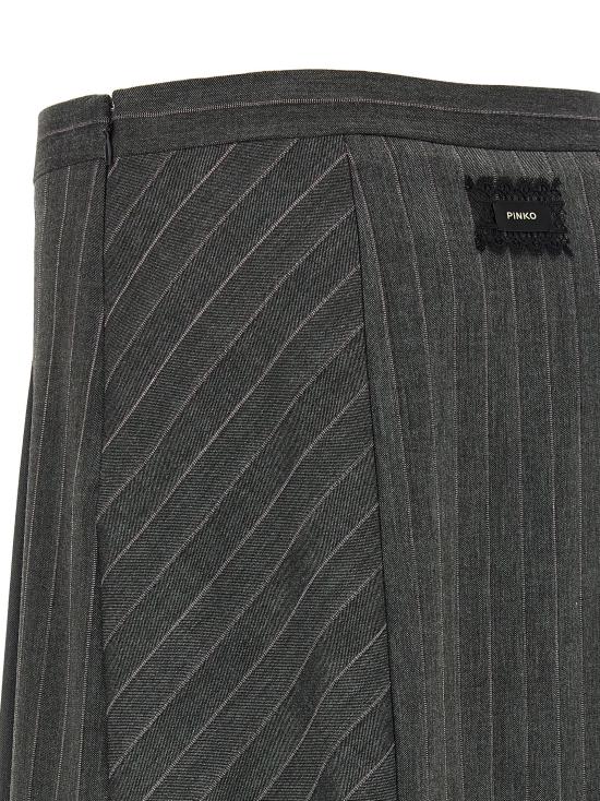 26FW 핑코 롱 스커트 107416A3FFIN4 Gray - PINKO