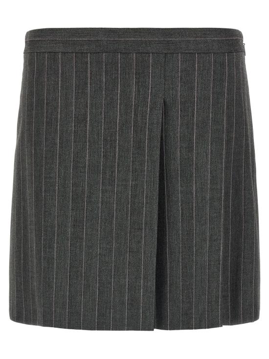 26FW 핑코 롱 스커트 107416A3FFIN4 Gray