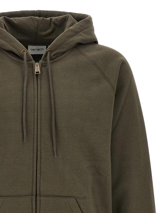 26FW 칼하트 WIP 후드 체이스 자켓 I0336643X9XX Green - CARHARTT WIP