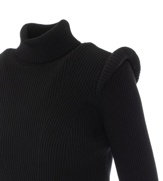 26FW 엘리자베타프랜치 스웨터 MK06S66E2 110 Black - ELISABETTA FRANCHI