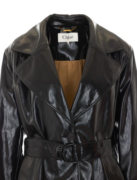 26FW 끌로에 코트 CH26AMA41011 001 Black - CHLOE
