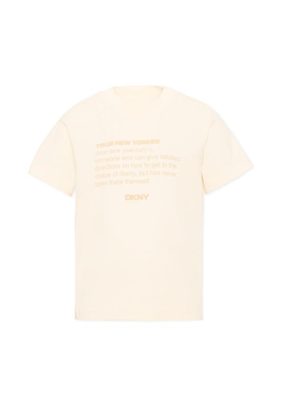 26SS [키즈] 디케이엔와이 티셔츠 D62548 519 IVORY