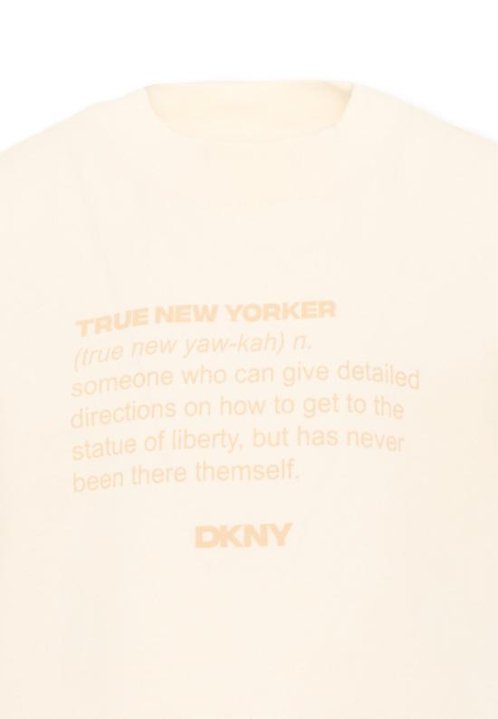 26SS [키즈] 디케이엔와이 티셔츠 D62548 519 IVORY - DKNY