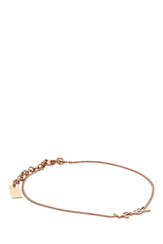 26FW 생로랑 브라스 오피움 참 브레이슬릿 635533 Y1500 8096 ROSE GOLD DOM