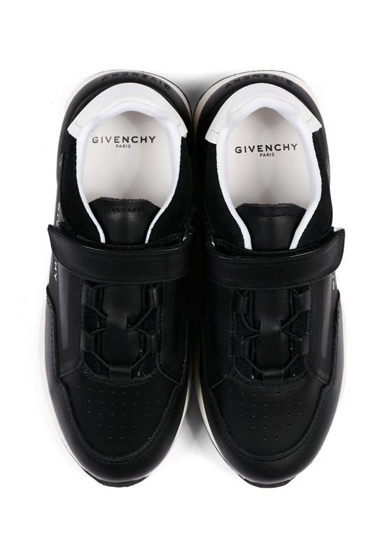 26SS [키즈] 지방시 스니커즈 H31255 09B BLACK - GIVENCHY