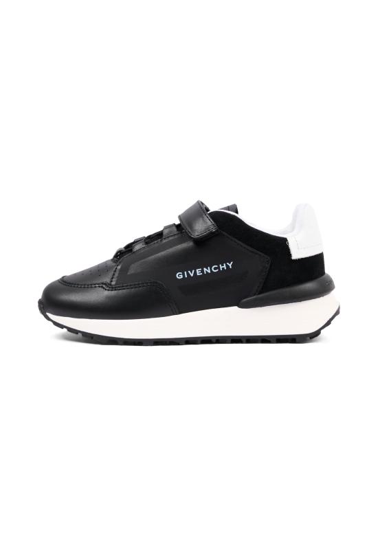 26SS [키즈] 지방시 스니커즈 H31255 09B BLACK - GIVENCHY