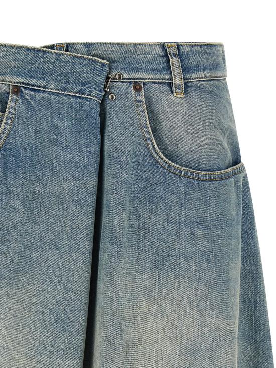 26FW 마르지엘라 미디 스커트 S51ME0066M30034962 Light Blue - MAISON MARGIELA