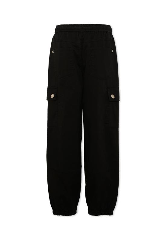 26FW [키즈] 리치몬드 스트레이트 팬츠 RBA26062PA BLACK BLACK - RICHMOND